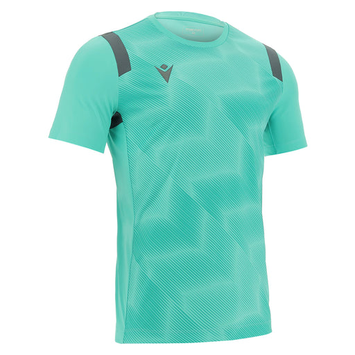 Macron Rodders Shirt Korte Mouwen Heren | €29.99 | Macron | Shirt | Kleur: Turquoise | Maat: S | Klaver Sport