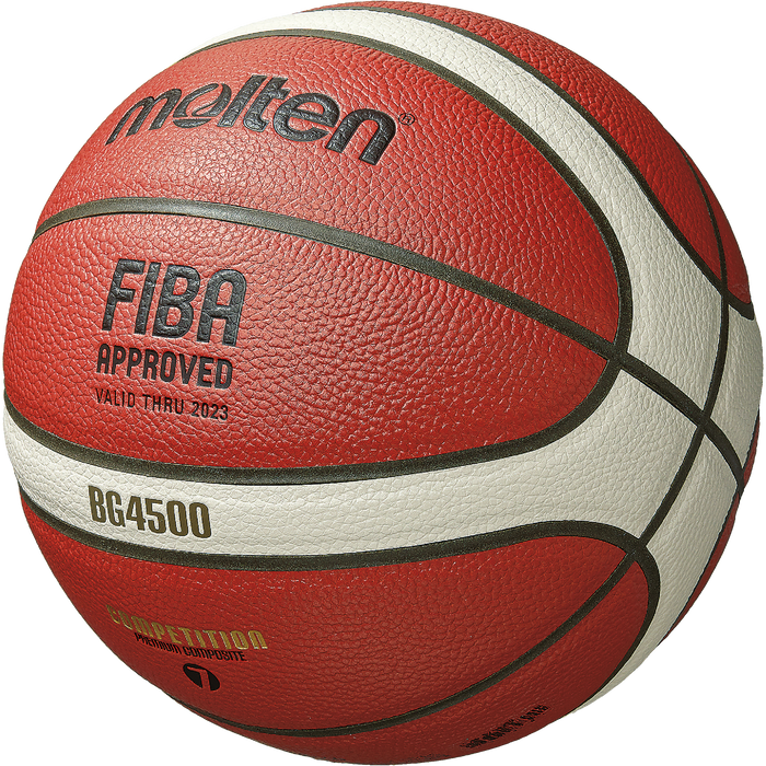 Molten BG4500 Leren Wedstrijdbal - Basketbal | €84.95 | Molten | Bal | Maat: 7, 6 | | Klaver Sport
