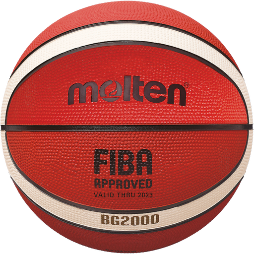 Molten BG2000 Rubberen Trainingsbal - Basketbal | €21.95 | Molten | Bal | Maat: 7, 6, 5 | | Klaver Sport