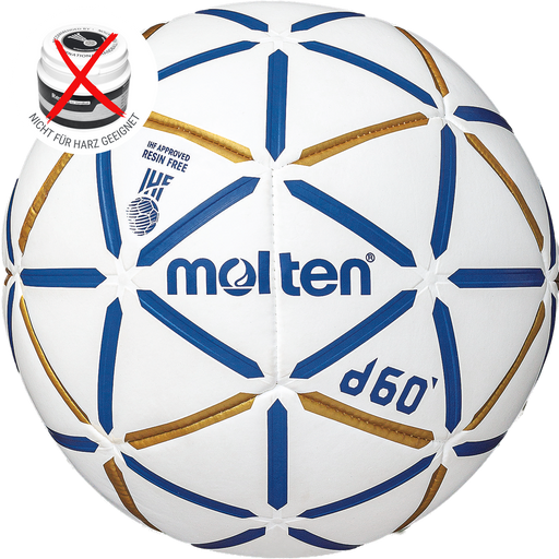 Molten Handbal HD4000 Wedstrijd- en trainingsbal | €49.95 | Molten | Bal | Maat: 3, 2, 1 | | Klaver Sport