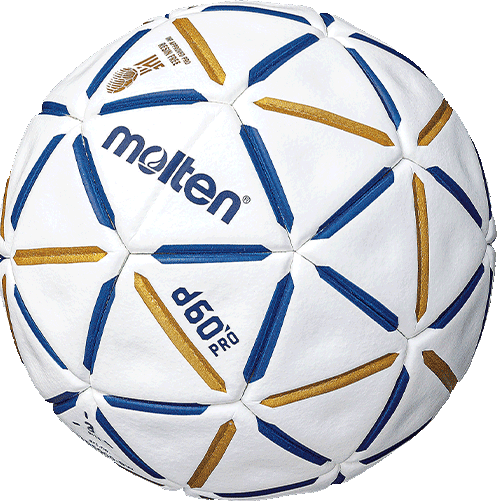 Molten Handbal HD5000 d60 PRO-Wedstrijdbal | €99.95 | Molten | Bal | Maat: 3, 2 | | Klaver Sport